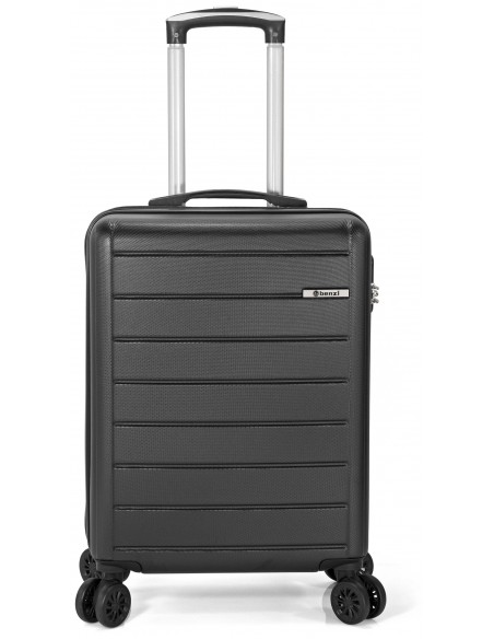 Maleta De Viaje Mediana Abs Texturizado Trolley 60cm 4 Ruedas